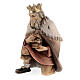 Tre re magi per presepe Original Pastore legno dipinto in Valgardena 10 cm s6