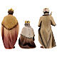 Three Wise Men Original Pastore Nativity Scene painted wood from Val Gardena 12 cm s11