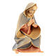 Nacimiento de Jesús belén Original Redentor madera pintada en Val Gardena 12 cm de altura media s4