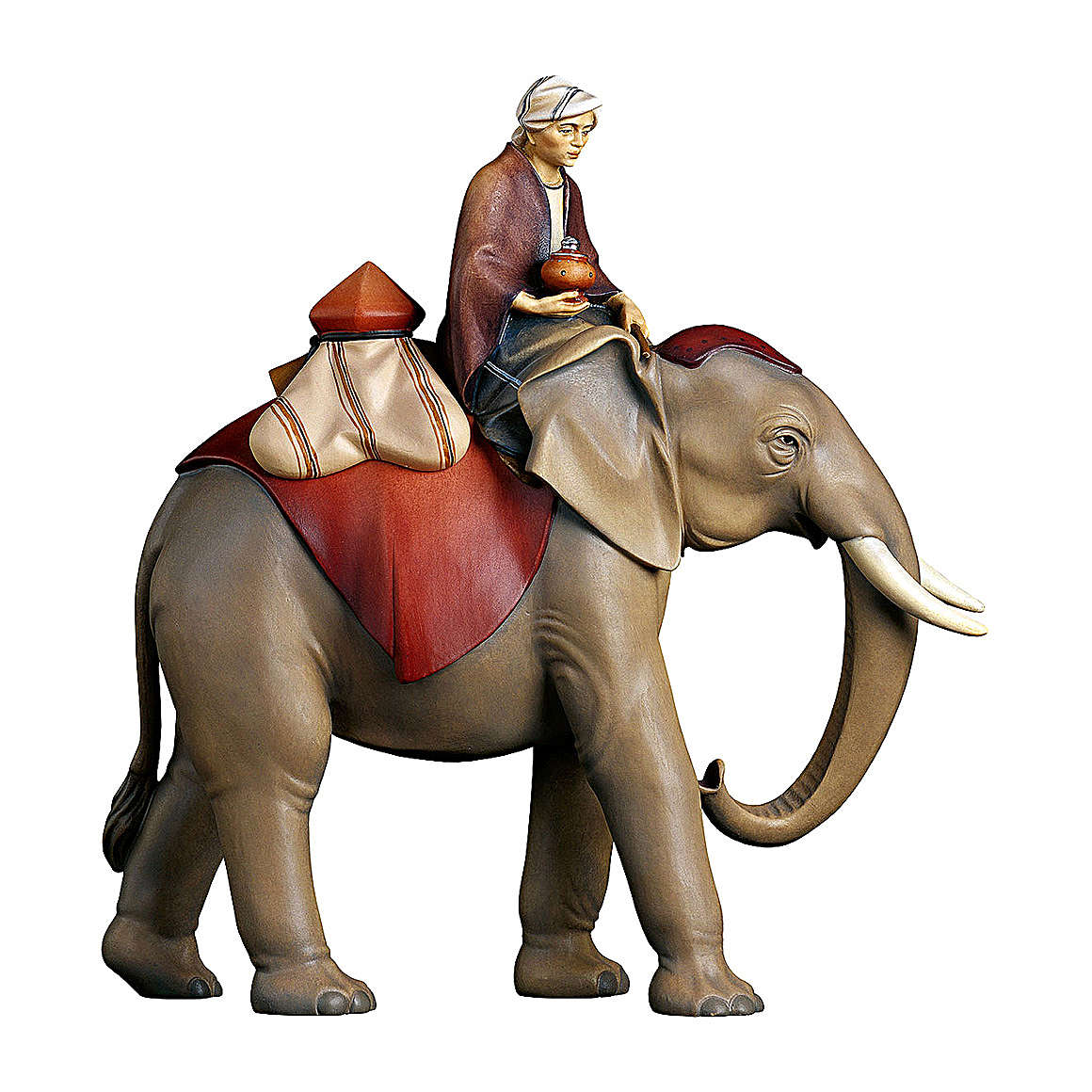 colourful elephant statue