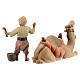Young camel rider with lying camel Original Redentore Nativity Scene painted wood from Valgardena 10 cm s5