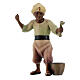 Giovane cammelliere cammello sdraiato presepe Original Redentore legno dipinto in Valgardena 12 cm s2
