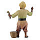 Giovane cammelliere cammello sdraiato presepe Original Redentore legno dipinto in Valgardena 12 cm s8