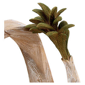 Capanna Redentore stilizzata presepe Original Redentore legno dipinto in Val Gardena 10 cm