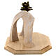 Stylized Redeemer stable 10 cm, nativity Original Redeemer, in painted Val Gardena wood s5