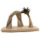 Capanna Redentore stilizzata presepe Original Redentore legno dipinto in Valgardena 12 cm s1