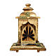 Lantern stable Original Redentore Nativity Scene in painted wood from Valgardena 12 cm  s1