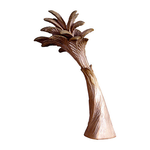 Decorative Palm Tree, 10 cm nativity Original Redeemer model, in painted Val Gardena wood 1