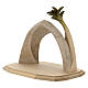 Nativity Scene in arched cave Original Redentore model in painted wood from Valgardena 12 cm - 9 pieces s7