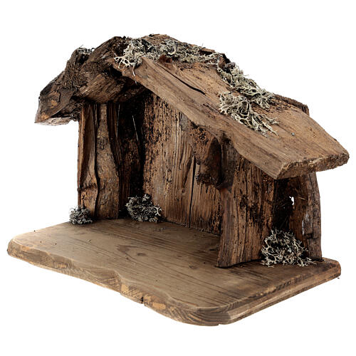 6 pcs Sacred Family with Young Shepherd, 12 cm nativity Original Redeemer model, in painted Val Gardena wood 6