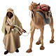 Standing camel group Original Cometa Nativity Scene in painted wood from Valgardena 12 cm s2