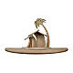 Capanna Cometa stilizzata con ampliamento presepe Original Cometa legno dip Val Gardena 12 cm s1