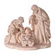 Rainell Nativity Scene carved from a wooden block from Valgardena s1