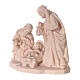 Rainell Nativity Scene carved from a wooden block from Valgardena s2