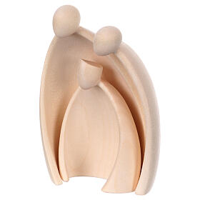 Moderne Holzfiguren minimalistisches Design, 9,5 cm