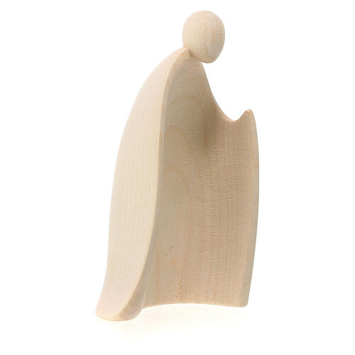 Stylized shepherd in natural wood, Ambiente Design Nativity Scene 9.5 cm 2