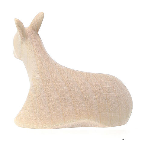 Stylised donkey in natural wood Ambiente Design 9.5 cm 3