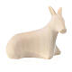 Stylised donkey in natural wood Ambiente Design 9.5 cm s1