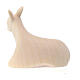 Stylised donkey in natural wood Ambiente Design 9.5 cm s3