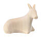 Asino stilizzato legno naturale Ambiente Design 9,5 cm s1
