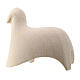 Stylized sheep looking to the right in natural wood, Ambiente Design Nativity Scene 9.5 cm s3