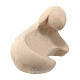 Stylised lamb looking to its right in natural wood Ambiente Design 9.5 cm s3