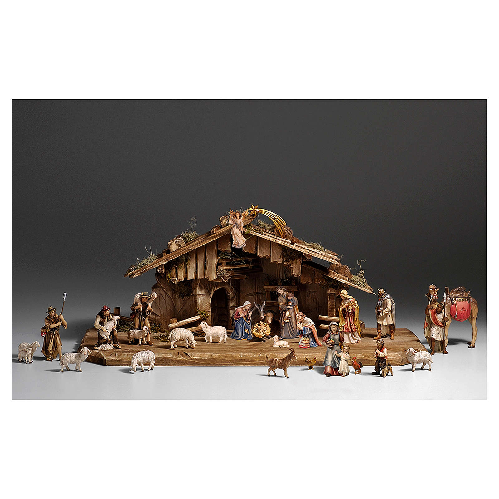 Complete Holy Night Nativity Set 12 Cm, Nativity Kostner, In | Online ...