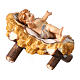 Holy Family statue in painted wood 9.5 cm Kostner nativity s5