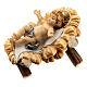 Sacra Famiglia legno dipinto presepe Kostner 12 cm s5