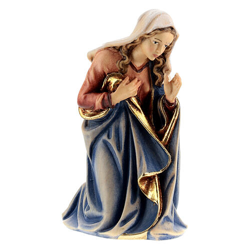 Sagrada Família madeira pintada para presépio Kostner com figuras de 12 cm 6