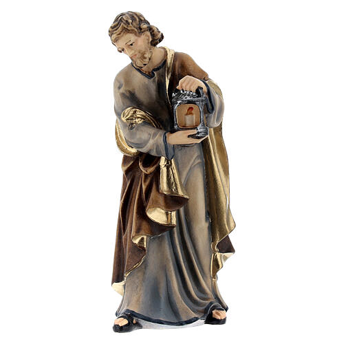 Święty Józef drewno malowane szopka Kostner 9,5 cm 1