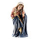 Saint Mary 9.5 cm, nativity Kostner, in painted wood s1