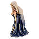 Virgin Mary in painted wood for Kostner Nativity Scene 12 cm s2