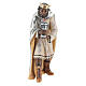 Re moro legno dipinto presepe Kostner 9,5 cm s1