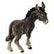 Âne bois peint crèche Kostner 12 cm s4