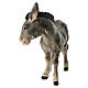 Burro madeira pintada para presépio Kostner peças altura média 12 cm s2