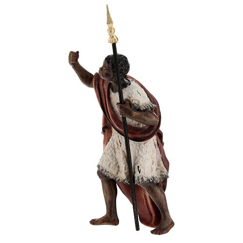 Camel driver 9.5 cm, nativity Kostner, in painted wood 2