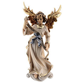 Anioł Gloria drewno malowane Kostner szopka 12 cm