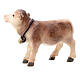 Vitello legno dipinto presepe Kostner 12 cm s3