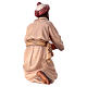 Cammelliere inginocchiato legno dipinto presepe Kostner 12 cm s4