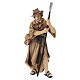 Pecoraio legno dipinto Kostner presepe 9,5 cm s1