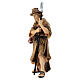 Kostner Nativity Scene 9.5 cm, shepherd with crook, in painted wood s2