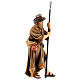 Shepherd in painted wood, Kostner Nativity scene 12 cm s5