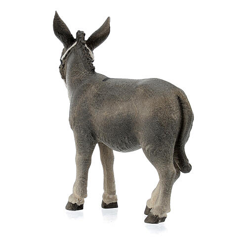 Burro búsqueda alojamiento madera pintada Kostner belén 9,5 cm 4