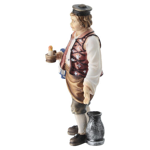 Gastwirt für Krippe Kostner Grödnertal Holz 9.5cm 3