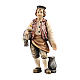 Innkeeper in painted wood, Kostner Nativity scene 12 cm s1