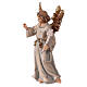 Kostner Nativity Scene 12 cm, announcing angel figurine, in painted wood s2