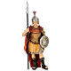 Roman soldier in painted wood, Kostner Nativity scene 12 cm s1