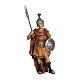 Kostner Nativity Scene 12 cm, roman soldier with shield, in painted wood s1