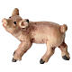 Cerdito de pie madera pintada Kostner belén 9,5 cm s1